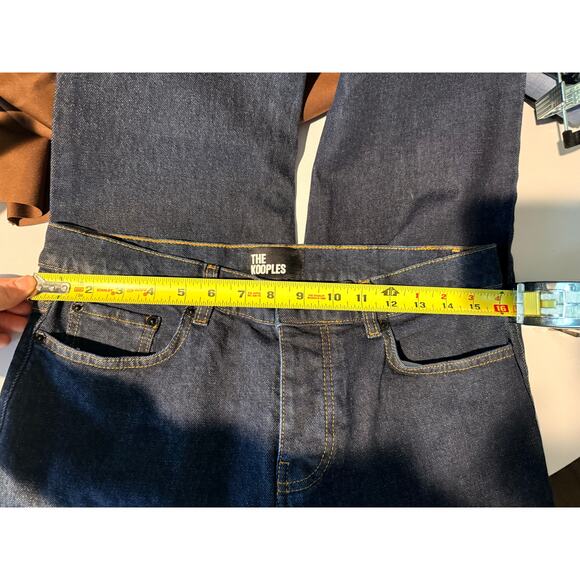 The Kooples Men’s Slim Fit Jeans • Size 30 • Dark Wash • NWT • $195 MSRP - Picture 6 of 6